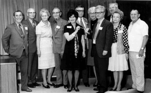 Oregon Chapter board of directors in 1973